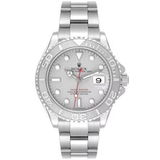 2008 ROLEX 16622 YACHT-MASTER 40 S/S & Platinum M Serial Bezel Engraved SUPERB picture