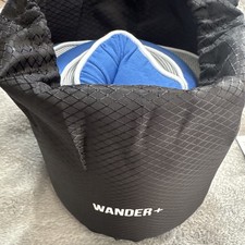 NEW Wander+ Travel Neck Pillow Blue Memory Foam picture
