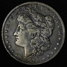 1894-O Morgan Silver Dollar XF E354 ASHM picture