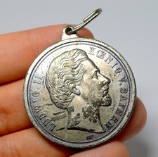 GERMANY LUDWIG II KONID BAYERN 1845-1886 MEDAL picture