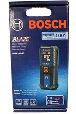 Bosch Blaze 100ft Backlit Laser Measure - Blue (GLM100-23) picture
