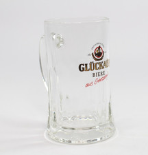 Glückauf Biere aus Gersdorf Vintage German Beer Glass Tankard 0.4L picture