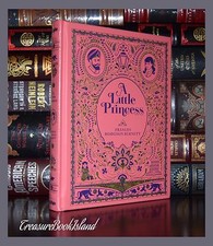 NEW Little Princess F. H. Burnett Illustrated  Leather Bound Collectible picture