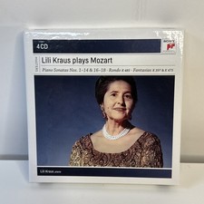 Lili Kraus plays Mozart (Sonatas 1-18, Fantasias) (4 CDs, Sony, 2015) picture