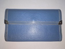 Louis Vuitton Vintage Suhali Leather Porte-Tresor International Wallet In Blue picture