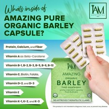 I AM  Amazing Pure Organic Barley Capsule picture