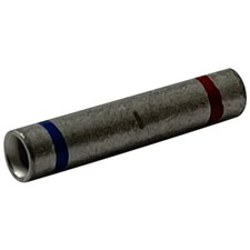 (100) 14-16 to 18-22 Gauge Non-Insulated Step Down Butt Connector Wire Terminal picture