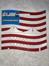Vintage G.I. Joe Collectors Showcase with 15 Clips And Legs picture