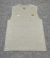 Nike Dri-FIT Men's Gray Sleeveless Activewear Top University of Minnesota picture