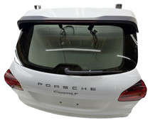 2015-2018 Porsche Cayenne 958.2 OEM Rear Trunk Lid Liftgate Assembly Pure White picture