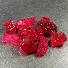 Lot 52.76Ct - Beautiful Heated Natural Rough Red Ruby Madagascar & Gift Added,,, picture