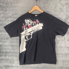 Vintage Resident Evil 1 Promo Black Shirt Survival Horror Gaming Tee Size Large picture