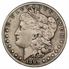 1899 S Morgan Dollar $1 Raw picture