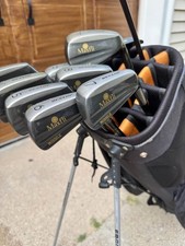Maxfli Dunlop Missile Iron Set 3-11 Aldila Questar Firm Graphite w/ Headcovers picture