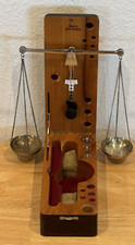 VINTAGE GERMAN SCALE & WEIGHT SET ORIGINAL BOX MADE IN WEST GERMANY INCOMPLETE picture