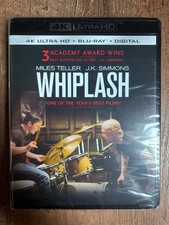 Whiplash (4K UHD + Blu-ray + Digital, 2014, Region Free) *BRAND NEW/SEALED* picture