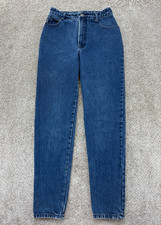 Vintage 90s Bongo by Gene Montesano High Waisted Mom Jeans Size 5 Blue USA Made picture