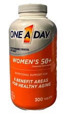 One A Day Women's 50+ Multivitamin 300 Tablets Exp 10/2027 picture