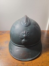 WWI WW1 Military French Army Infantry M1915 RF Helmet picture