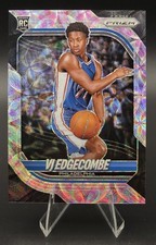 2025-26 Panini Prizm VJ Edgecombe RC Cherry Blossom Rookie #/20 76ers picture
