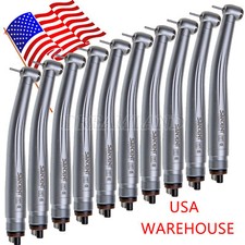 10pcs SANDENT NSK Pana Max Style Dental High Speed Handpiece Push Button 4 Hole picture