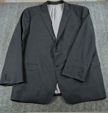 Brooks Brothers Dark Grey Madison Fit Explorer Wool Blazer Size 48L picture