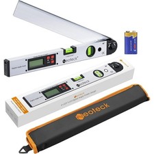 Neoteck Aluminum Digital Angle Finder Protractor 225° 16 Inch Backlit LCD DIGIT picture