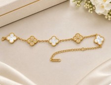18 k gold bracelet van cleaf it is in excellent condition picture