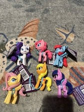 My Little Pony F2005 Mane 6 Complete Set Red Rainbow Dash picture