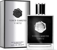 Vince Camuto Virtu Eau De Toilette Spray for Men, 3.4 Fl Oz Open Box picture