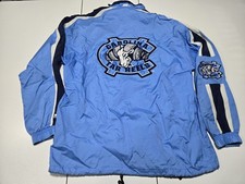 Vintage 80s 90s Starter North Carolina Tar Heels M Windbreaker Jacket Full Zip picture