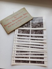 Antique Kearton Stereoscopic Slides Nature Study Complete Set Envelope series 6 picture