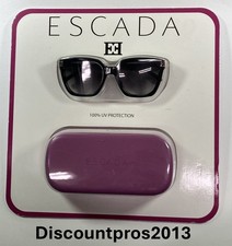 Escada Sunglasses Gradient w/ Case 100% UV Protection Women picture