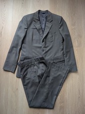Luxury Brioni Exclusive Hand Craft Suit Mens Grey 2 Piece Suit Sz 46 S picture