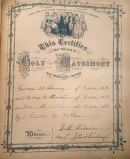 1893 Shirley Family Bible (Bible Rescue 1397) picture