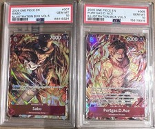 Portgas.D.Ace and Sabo (Illustration Box Vol.5)  One Piece Promotion Cards Foil picture
