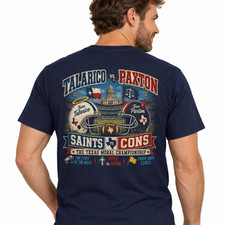 James Talarico Saints vs. Ken Paxton Con T-Shirt | Anti-Ken Paxton Political Tee picture