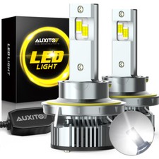 AUXITO H13 9008 LED Headlight Bulbs for Ford F-150 2004-2014 High Low Beam Y19 A picture