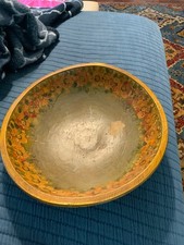 A Beautiful Antique Gullah South Carolina Wooden Bowl picture