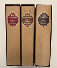 Heritage Press Shakespeare Set Comedies Histories Tragedies 1958 W/Slipcases picture
