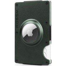 ROSSM Airtag Wallet - Slim Wallet with Airtag Holder - Army Green picture