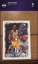 1997 SkyBox Kobe Bryant #1 Los Angeles Lakers DCM 9 picture