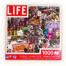 Sure-Lox LIFE 1000 Piece Jigsaw Puzzle, Art Collage, 27 x 19 in, picture