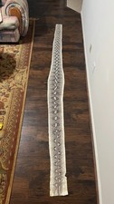 Large Exotic Python Snake Skin Leather - Real Hide (121 inches-307Cm) picture