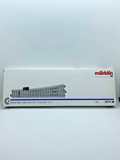HO Scale Marklin 24711 C Track Left Hand Wide Radius Turnout New Original Box picture