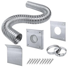 Pellet Stove Fresh Air Intake Kit - 2