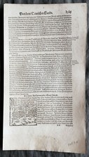 1598 Munster Antique Print Seige of Zurich, St. Jakob an der Sihl, Battle. 1443 picture