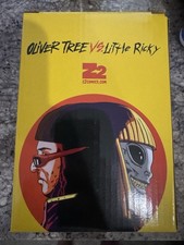 RARE Oliver Tree vs Little Ricky Z2 Comics FUNCTIONAL RECORD TOPPER FIGURINE🔥 picture