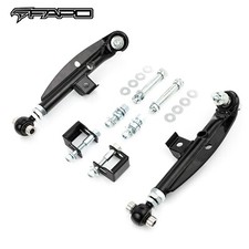 FAPO Black Front Adjustable Lower Control Arm kit for Nissan S13 S14 S15 240SX picture