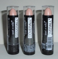 Wet n Wild CoverAll CoverStick *3 PACK* Pick Light or Med BRAND NEW SEALED picture